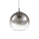 IdealLux-149585 - Nemo - Chrome Pendant with Ombre Glass Ø 20 cm
