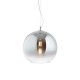 IdealLux-149592 - Nemo - Chrome Pendant with Ombre Glass Ø 30 cm