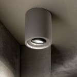 Oak - Surface-Mounted Adjustable Grey Concrete Spotlight Ø 13.5 cm Oak - Surface-Mounted Adjustable Grey Concrete Spotlight Ø 13.5 cm