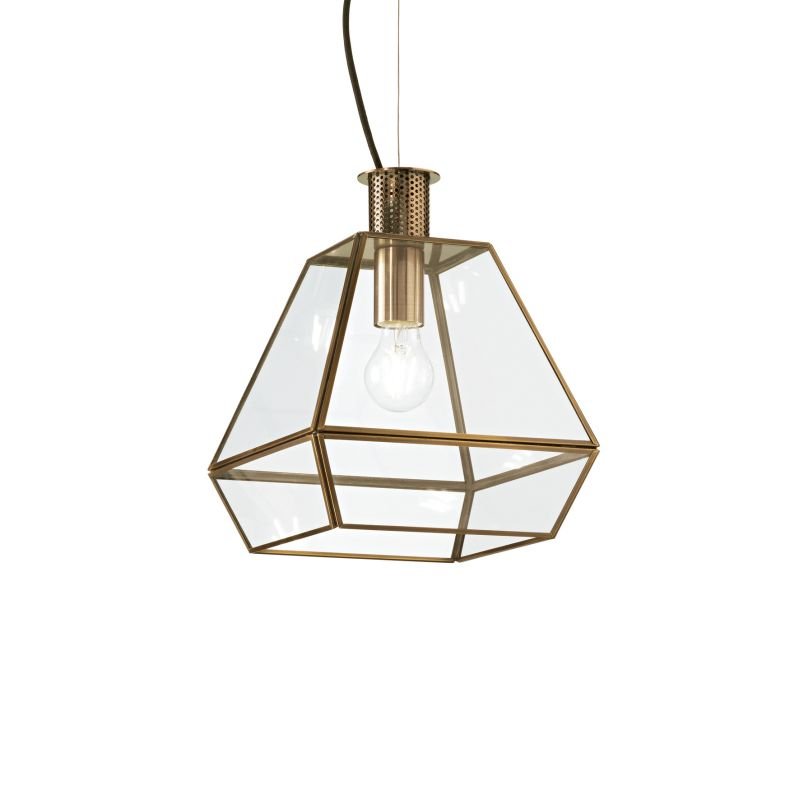 IdealLux-152776 - Orangerie - Antique Brass Lantern Pendant