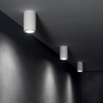 Tower - Surface-Mounted White Gypsum Spotlight Ø 7 cm Tower - Surface-Mounted White Gypsum Spotlight Ø 7 cm