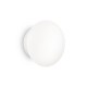 IdealLux-158907 - Bubble - Outdoor Matt White Wall/Ceiling Lamp