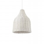 Haunt - White Wicker Basket Pendant Haunt - White Wicker Basket Pendant