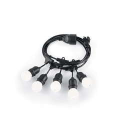 Fiesta - Outdoor Black Cable with 5 Lights Fiesta - Outdoor Black Cable with 5 Lights