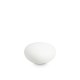 IdealLux-161754 - Sasso - Outdoor Opal White Small Pedestal