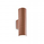 Gun - Outdoor Brown Up & Down Wall Lamp Gun - Outdoor Brown Up & Down Wall Lamp
