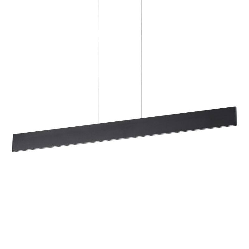 IdealLux-173245 - Desk - Rectangle Black LED over Island Fitting