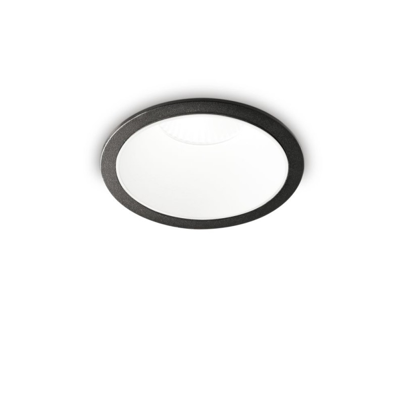 IdealLux-192338 - Game - Black & White LED Recessed Light ∅ 8.5 cm
