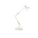 IdealLux-193991 - Wally - White Adjustable Table Lamp