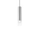 IdealLux-194806 - Look - Chrome Pendant with Transparent Glass Ø 6 cm