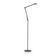 IdealLux-204949 - Futura - Black Floor Lamp 4000K
