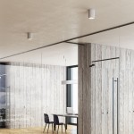 Nitro - Surface-Mounted White Cylindrical LED Spotlight Ø 9 cm