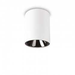 Nitro - Surface-Mounted White Cylindrical LED Spotlight Ø 9 cm Nitro - Surface-Mounted White Cylindrical LED Spotlight Ø 9 cm