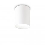 Nitro - Surface-Mounted White Cylindrical LED Spotlight Ø 9 cm