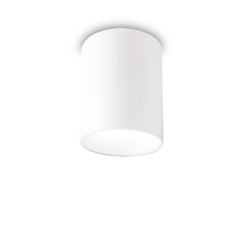 IdealLux-205977 - Nitro - Surface-Mounted White Cylindrical LED Spotlight Ø 9 cm