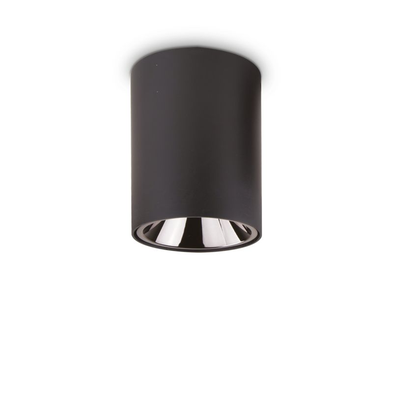 IdealLux-205984 - Nitro - Surface-Mounted Black Cylindrical Spotlight Ø 9 cm