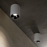 Nitro - Surface-Mounted White Cylindrical LED Spotlight Ø 8 cm Nitro - Surface-Mounted White Cylindrical LED Spotlight Ø 8 cm
