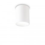 Nitro - Surface-Mounted White Cylindrical LED Spotlight Ø 8 cm