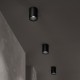IdealLux-206004 - Nitro - Surface-Mounted Black Cylindrical LED Spotlight Ø 8 cm