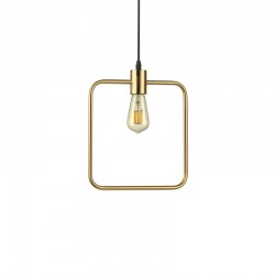 Abc - Satin Brass Pendant Abc - Satin Brass Pendant