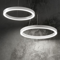 Oracle - White LED Pendant Ø 60 cm