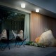 IdealLux-213194 - Luna - IP44 White Ceiling Lamp 20 cm