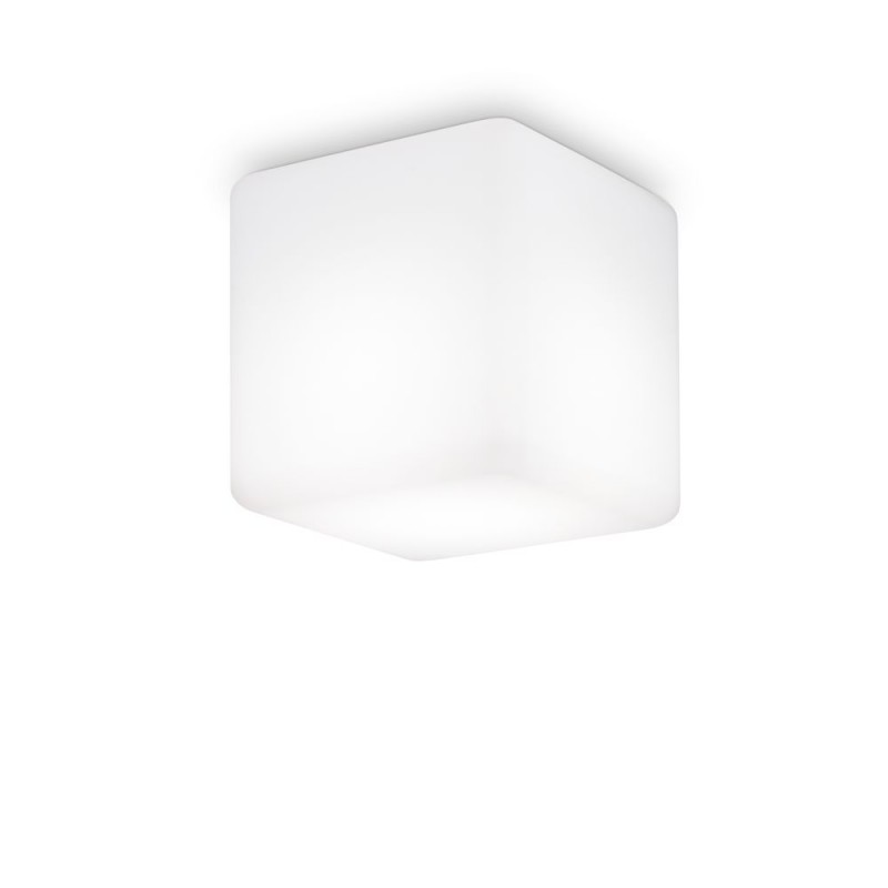 IdealLux-213194 - Luna - IP44 White Ceiling Lamp 20 cm