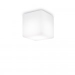 Luna - IP44 White Ceiling Lamp 11 cm