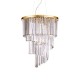 IdealLux-213521 - Carlton - Gold 12 Light Chandelier with Crystal