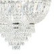 IdealLux-215969 - Dubai - Chrome 10 Light Chandelier with Crystal