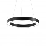 Oracle - Black LED Pendant Ø 60 cm