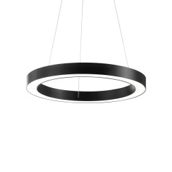 Oracle - Black LED Pendant Ø 60 cm