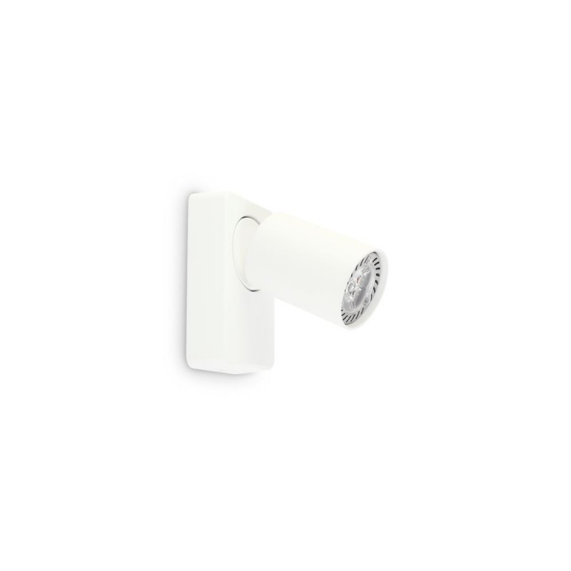 IdealLux-229027 - Rudy - White 1 Light Spotlight