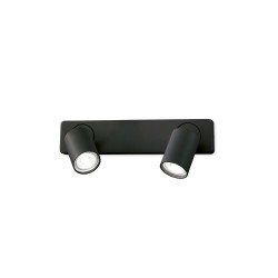 Rudy - Black 2 Light Spotlights