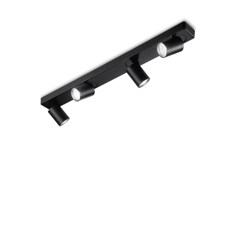 IdealLux-229072 - Rudy - Black 4 Light Spotlights
