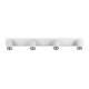 IdealLux-229089 - Rudy - White 4 Light Spotlights