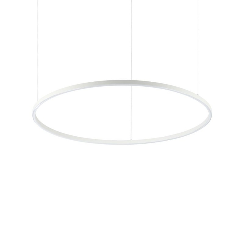 IdealLux-229478 - Oracle Slim - White LED Pendant Ø 90 cm