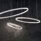 IdealLux-229485 - Oracle Slim - White LED Pendant Ø 70 cm