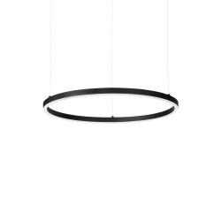 Oracle Slim - Black LED Pendant Ø 50 cm