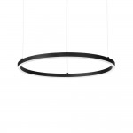 Oracle Slim - Black LED Pendant Ø 90 cm