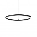 Oracle Slim - Black LED Pendant Ø 70 cm