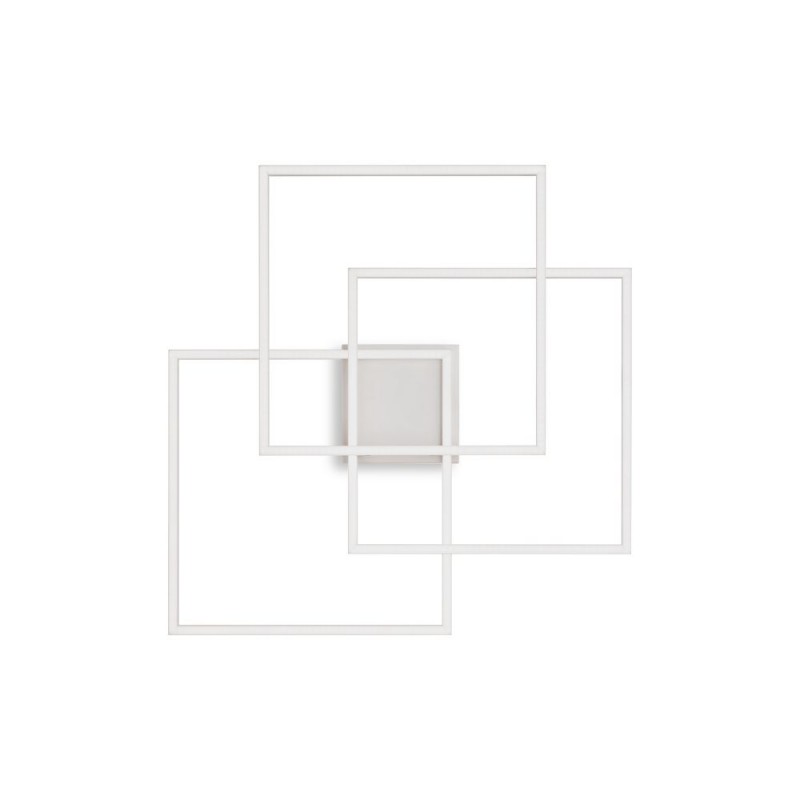 IdealLux-230702 - Frame - White LED Ceiling Lamp