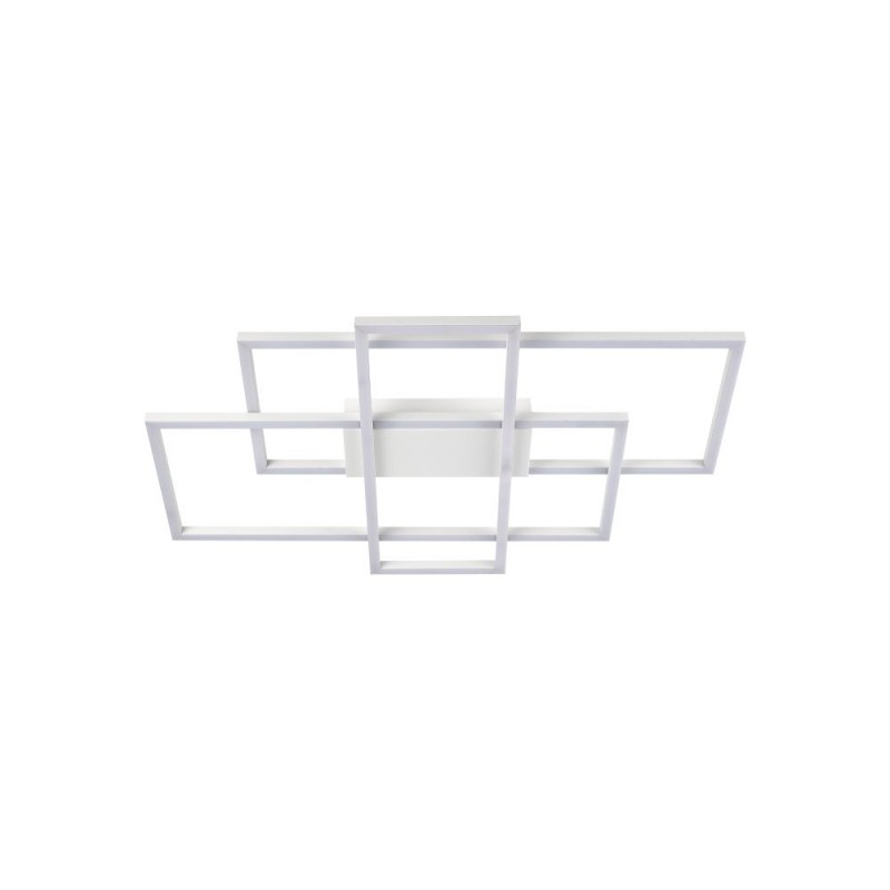 IdealLux-230726 - Frame - White LED Ceiling Lamp