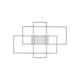 IdealLux-230726 - Frame - White LED Ceiling Lamp