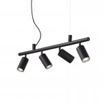 Dynamite - Black 4 Light Linear Fitting Dynamite - Black 4 Light Linear Fitting