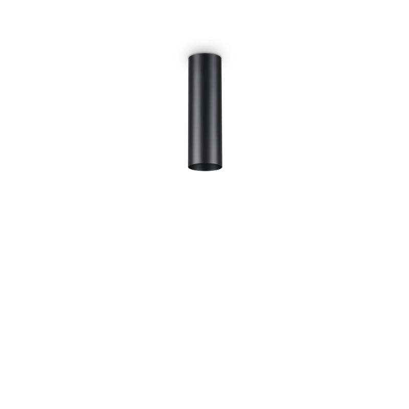 IdealLux-233062 - Look - Surface-Mounted Black Cylindrical Spotlight