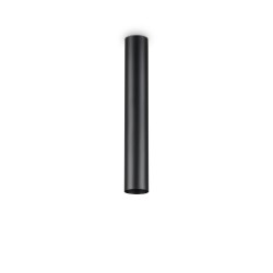 Look - Surface-Mounted Black Cylindrical Spotlight 40 cm