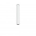 Look - Surface-Mounted White Cylindrical Spotlight 40 cm