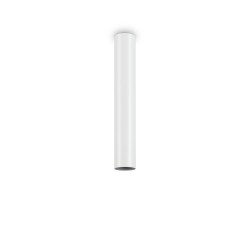 Look - Surface-Mounted White Cylindrical Spotlight 40 cm