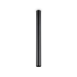 Look - Surface-Mounted Black Cylindrical Spotlight 75 cm